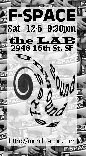 Sat, Dec. 5th\n F-Space at the Lab in San Francisco\n2948 16th St